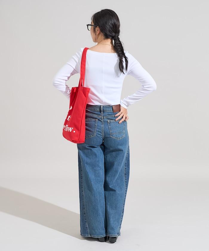 棉莫代爾船領長袖T恤