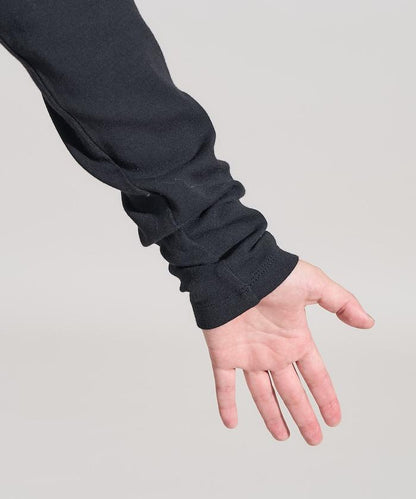 棉莫代爾船領長袖T恤