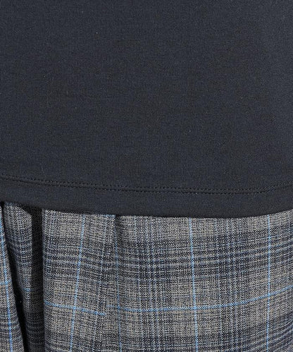 棉莫代爾船領長袖T恤