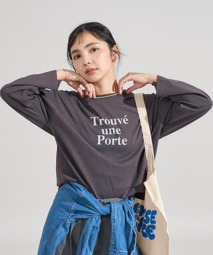 【套裝商品】歐根紗字母T恤套裝