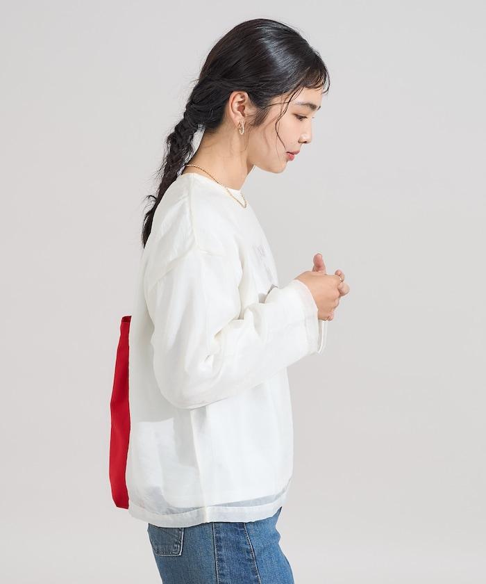 【套裝商品】歐根紗字母T恤套裝