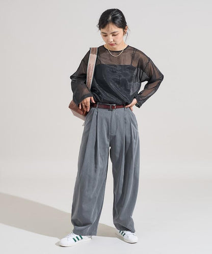 【套裝商品】歐根紗字母T恤套裝