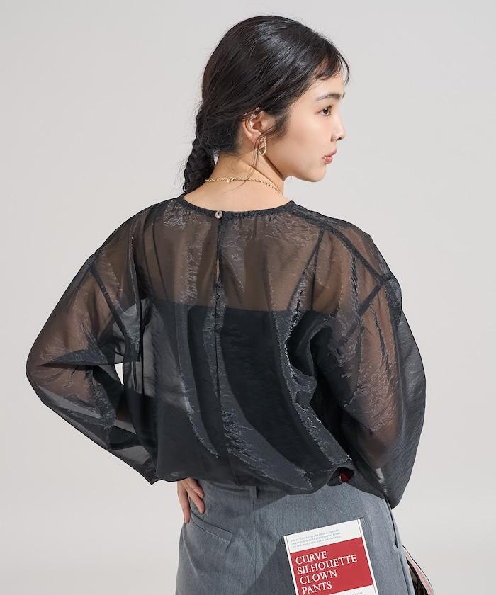 【套裝商品】歐根紗字母T恤套裝