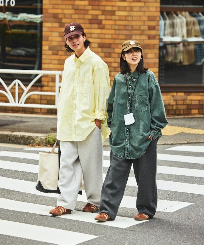 衛衣風格休閒針織長褲