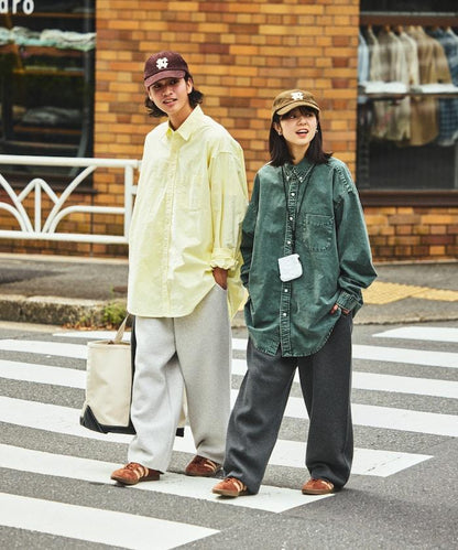 衛衣風格休閒針織長褲