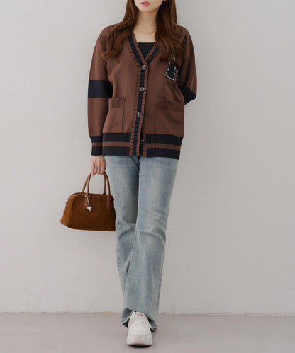 累計1萬件的人氣系列！【RMAF】字母開衫