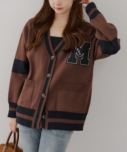 累計1萬件的人氣系列！【RMAF】字母開衫