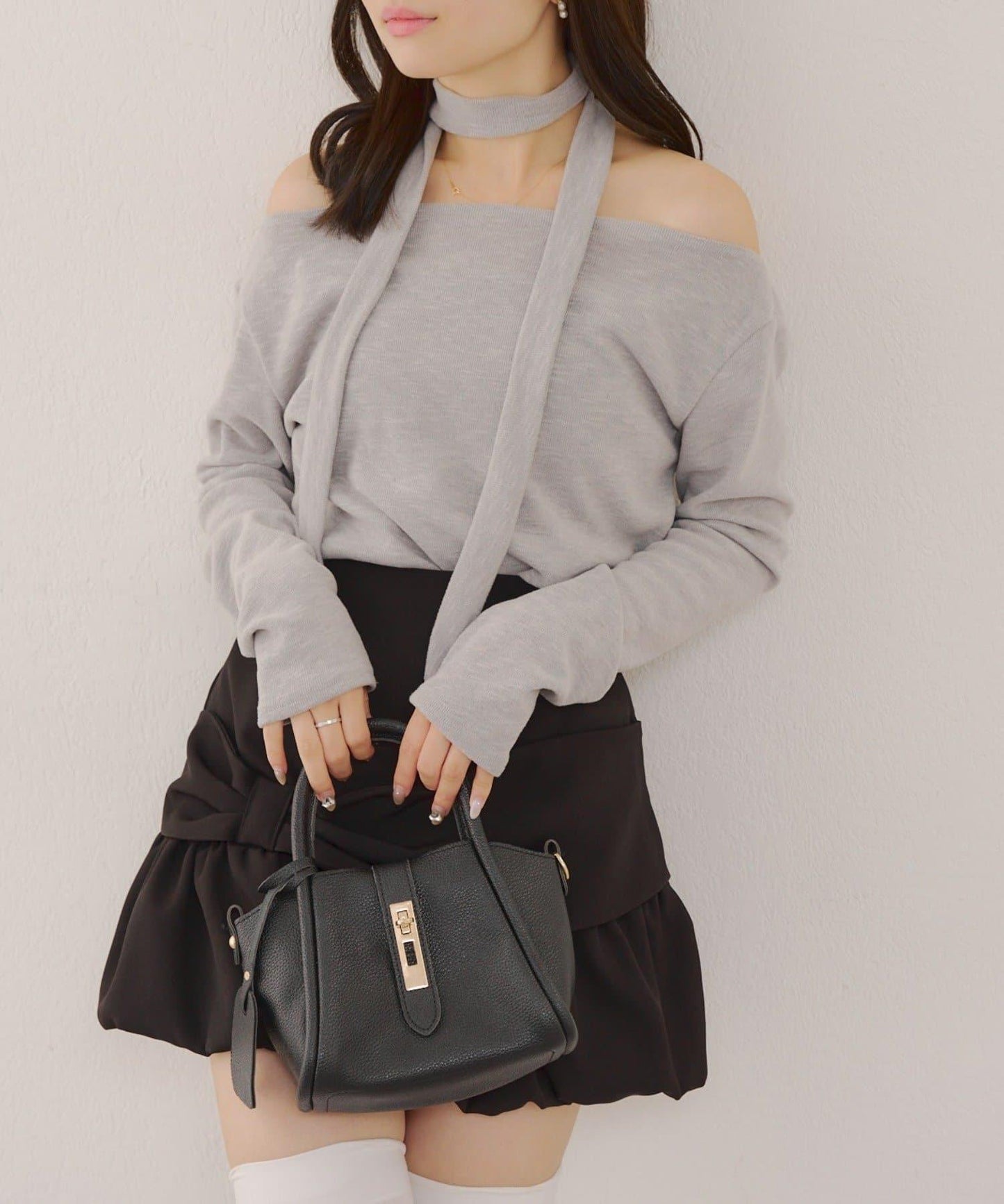 【ゆず@reve.perle_セレクト】帶頸圈三穿上衣