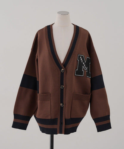 累計1萬件的人氣系列！【RMAF】字母開衫