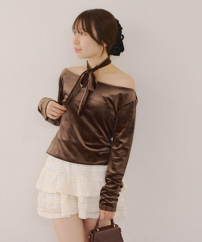 【ゆず@reve.perle_セレクト】帶頸圈三穿上衣