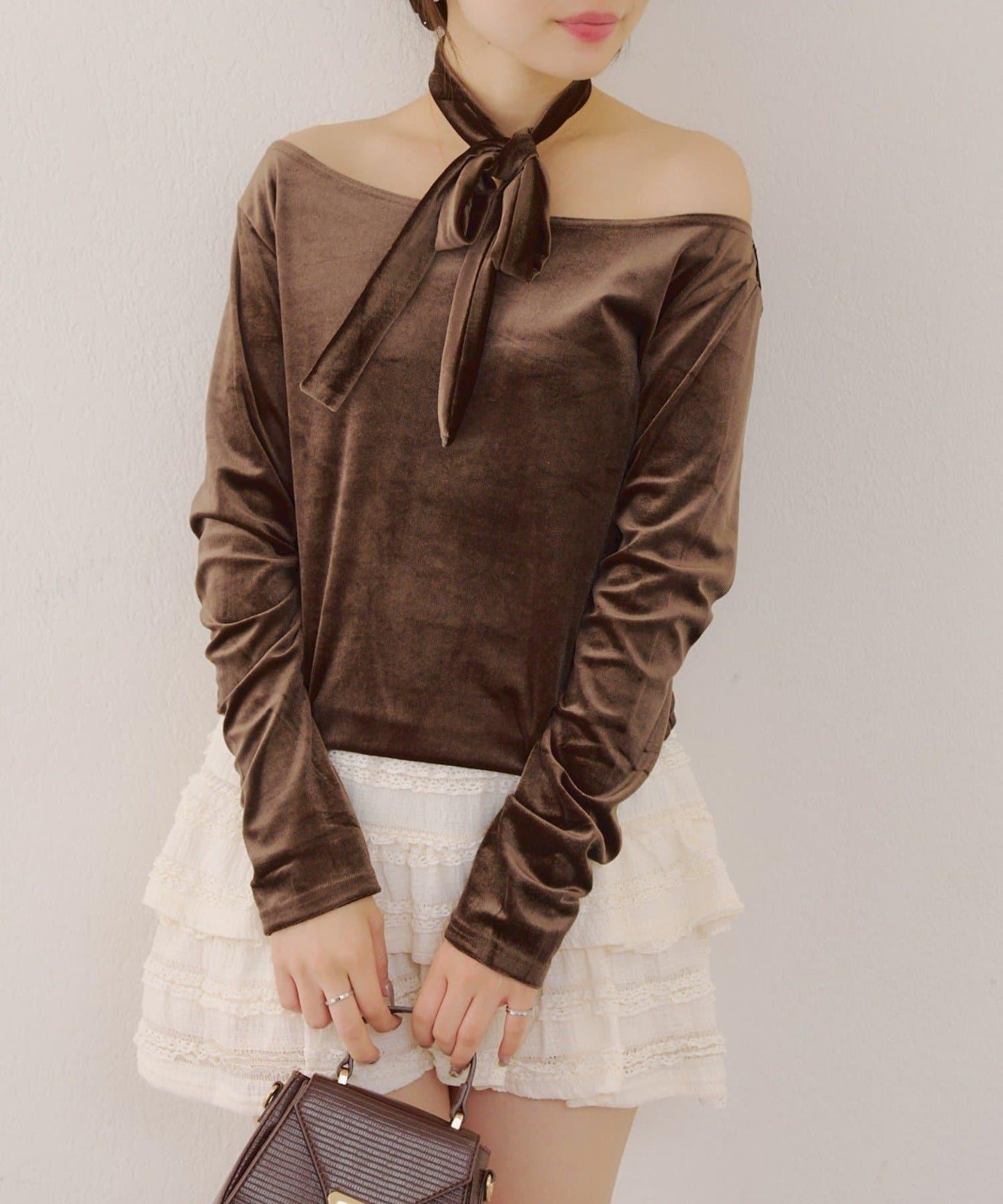 【ゆず@reve.perle_セレクト】帶頸圈三穿上衣