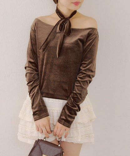 【ゆず@reve.perle_セレクト】帶頸圈三穿上衣