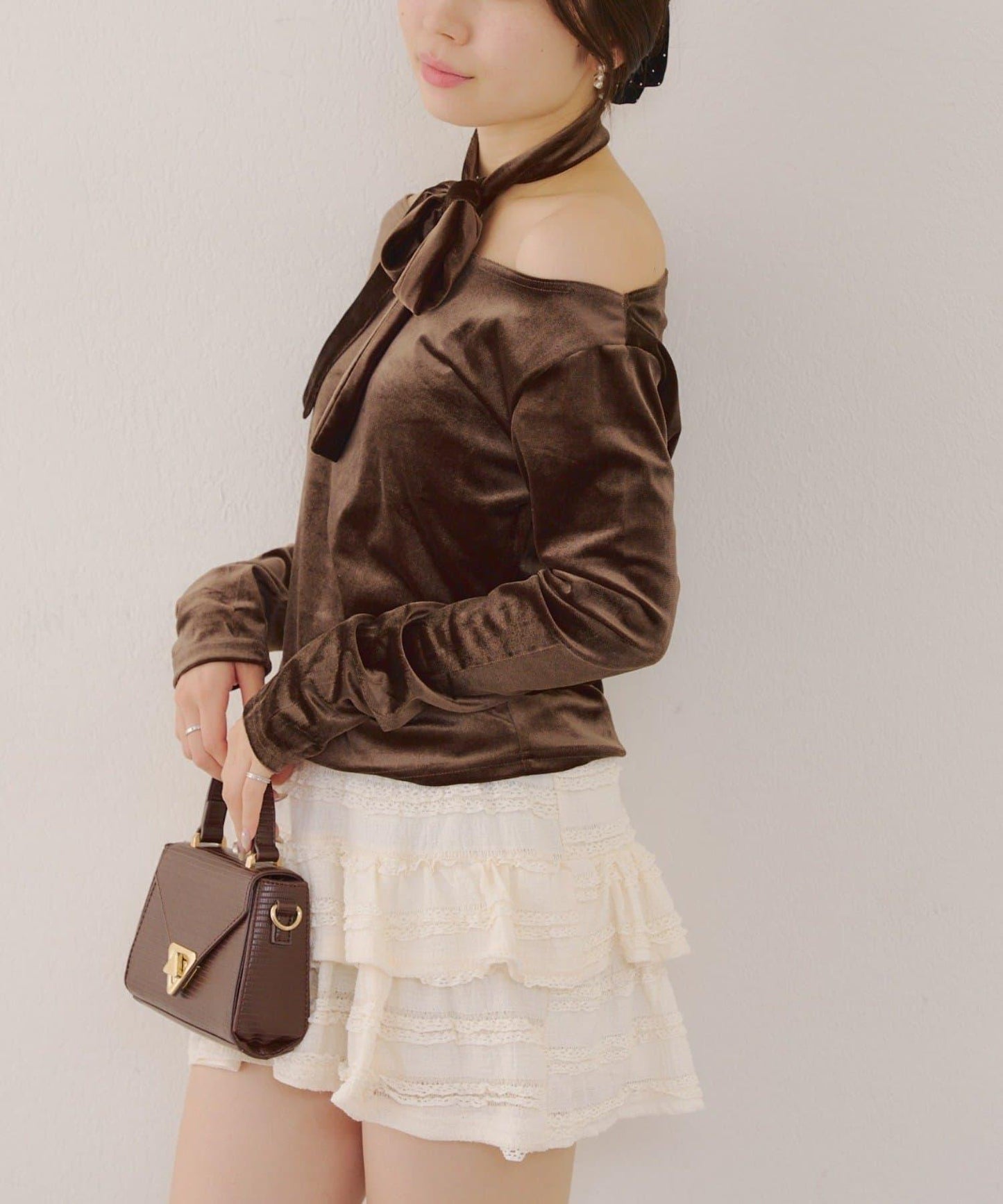【ゆず@reve.perle_セレクト】帶頸圈三穿上衣