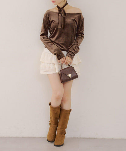 【ゆず@reve.perle_セレクト】帶頸圈三穿上衣