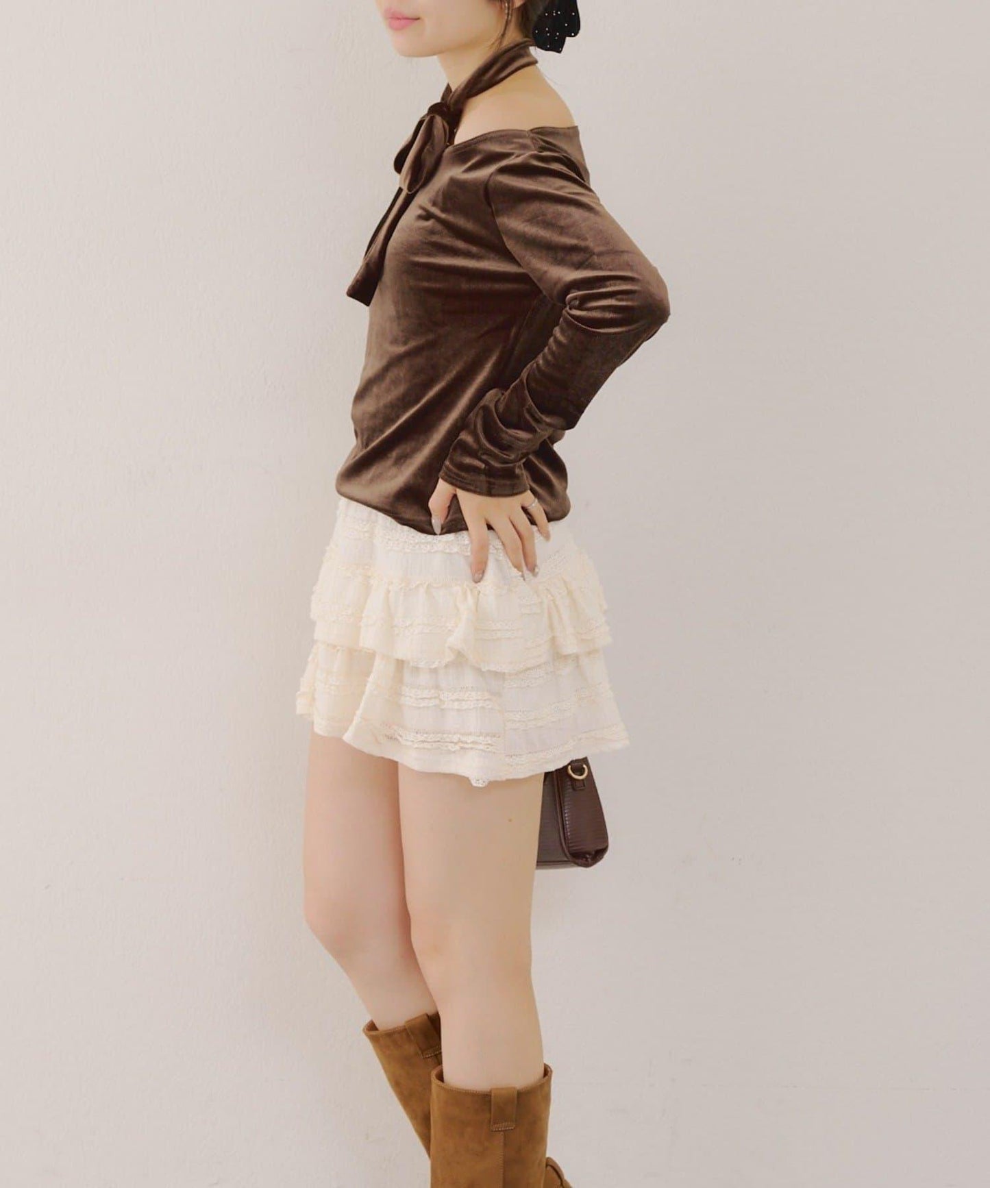 【ゆず@reve.perle_セレクト】帶頸圈三穿上衣