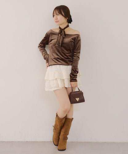 【ゆず@reve.perle_セレクト】帶頸圈三穿上衣