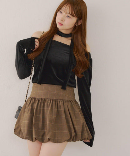 【ゆず@reve.perle_セレクト】帶頸圈三穿上衣