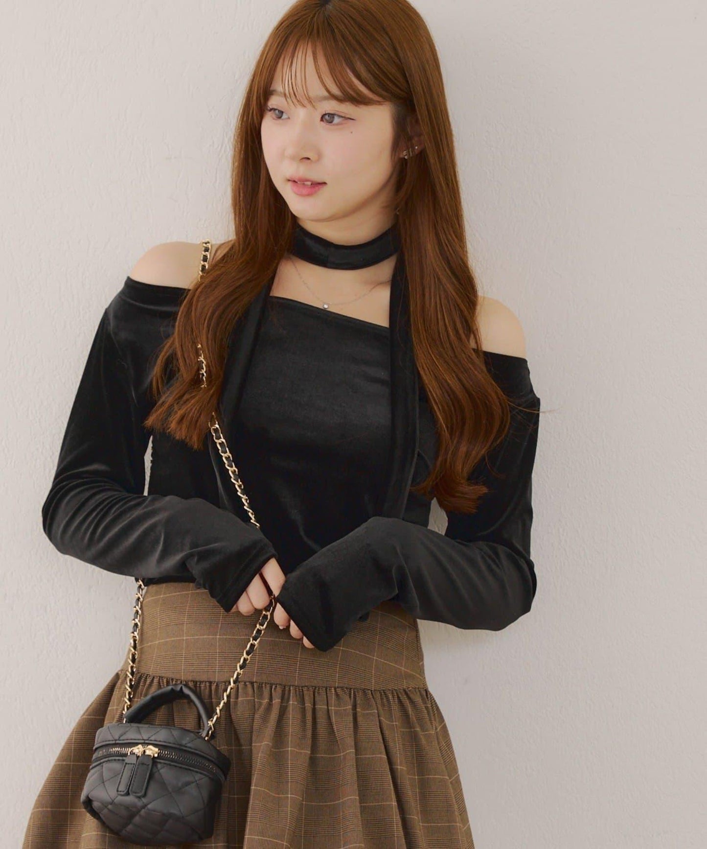 【ゆず@reve.perle_セレクト】帶頸圈三穿上衣