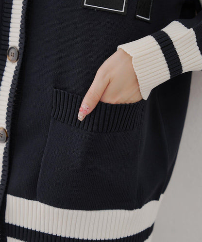 累計1萬件的人氣系列！【RMAF】字母開衫