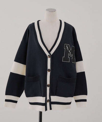 累計1萬件的人氣系列！【RMAF】字母開衫