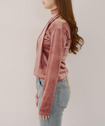 【ゆず@reve.perle_セレクト】帶頸圈三穿上衣