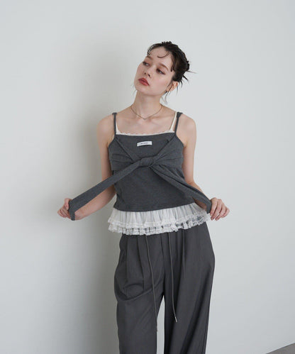 層疊設計吊帶背心