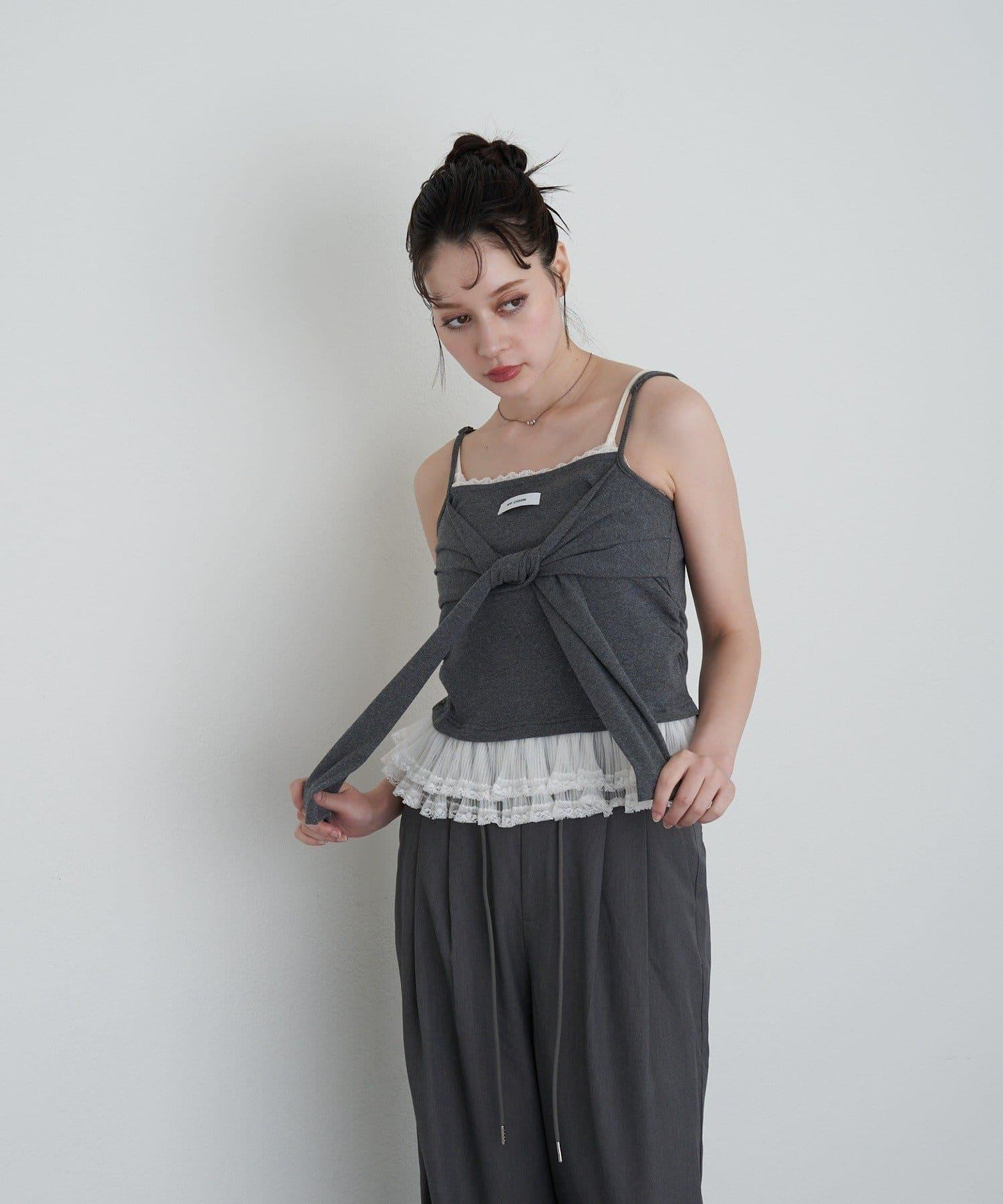 層疊設計吊帶背心