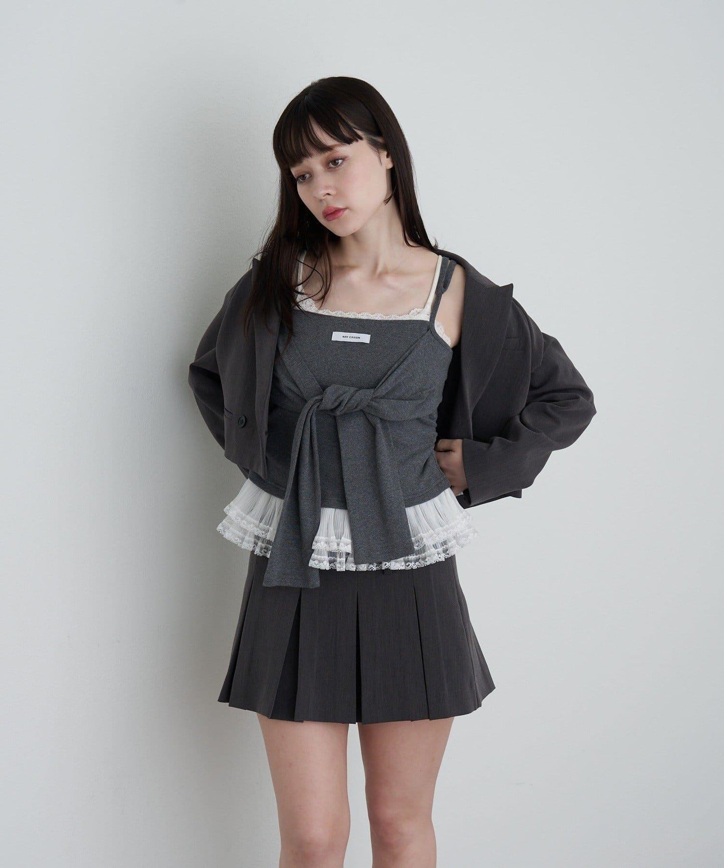 層疊設計吊帶背心