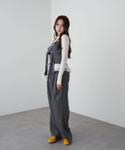 層疊設計吊帶背心