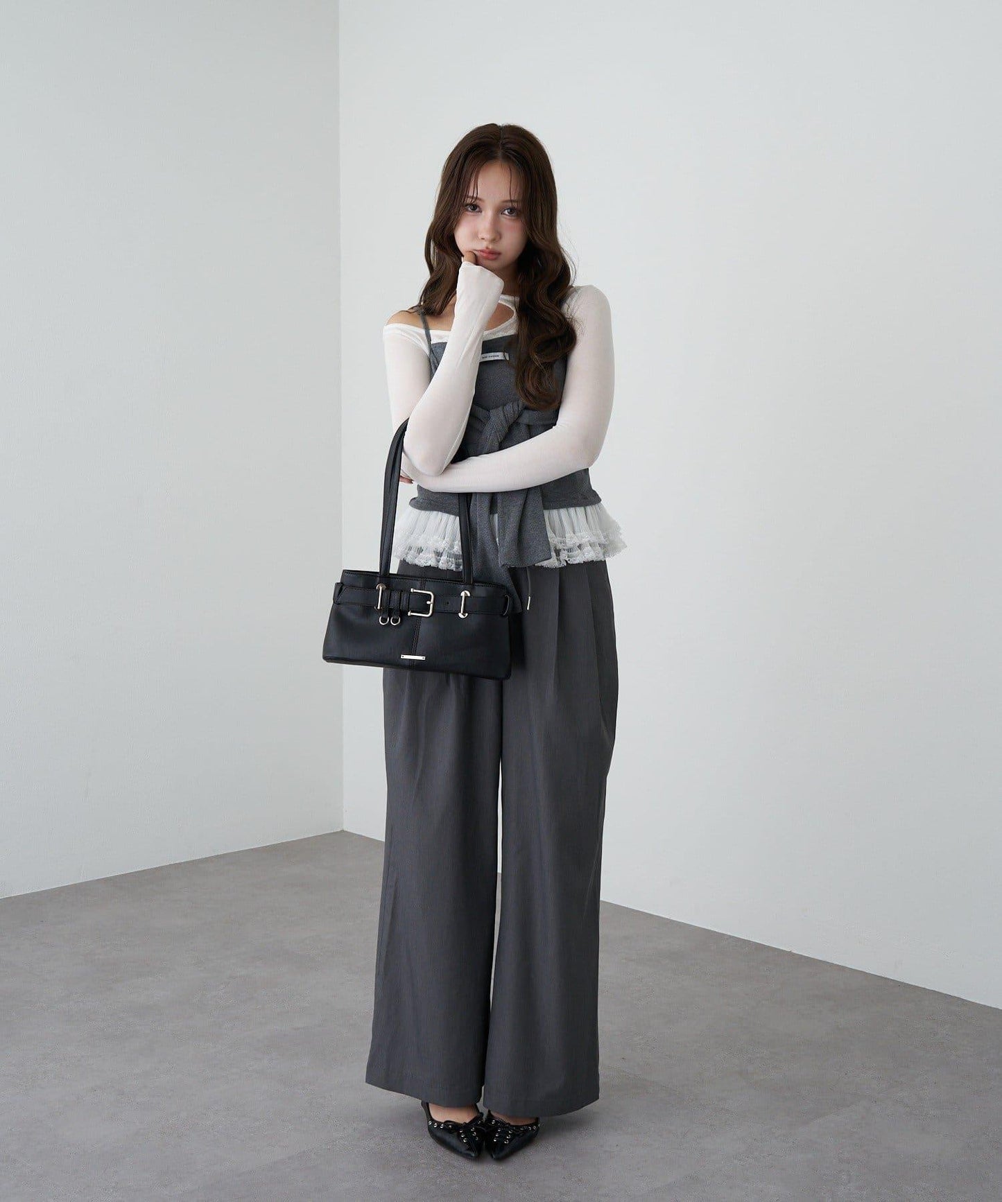 層疊設計吊帶背心