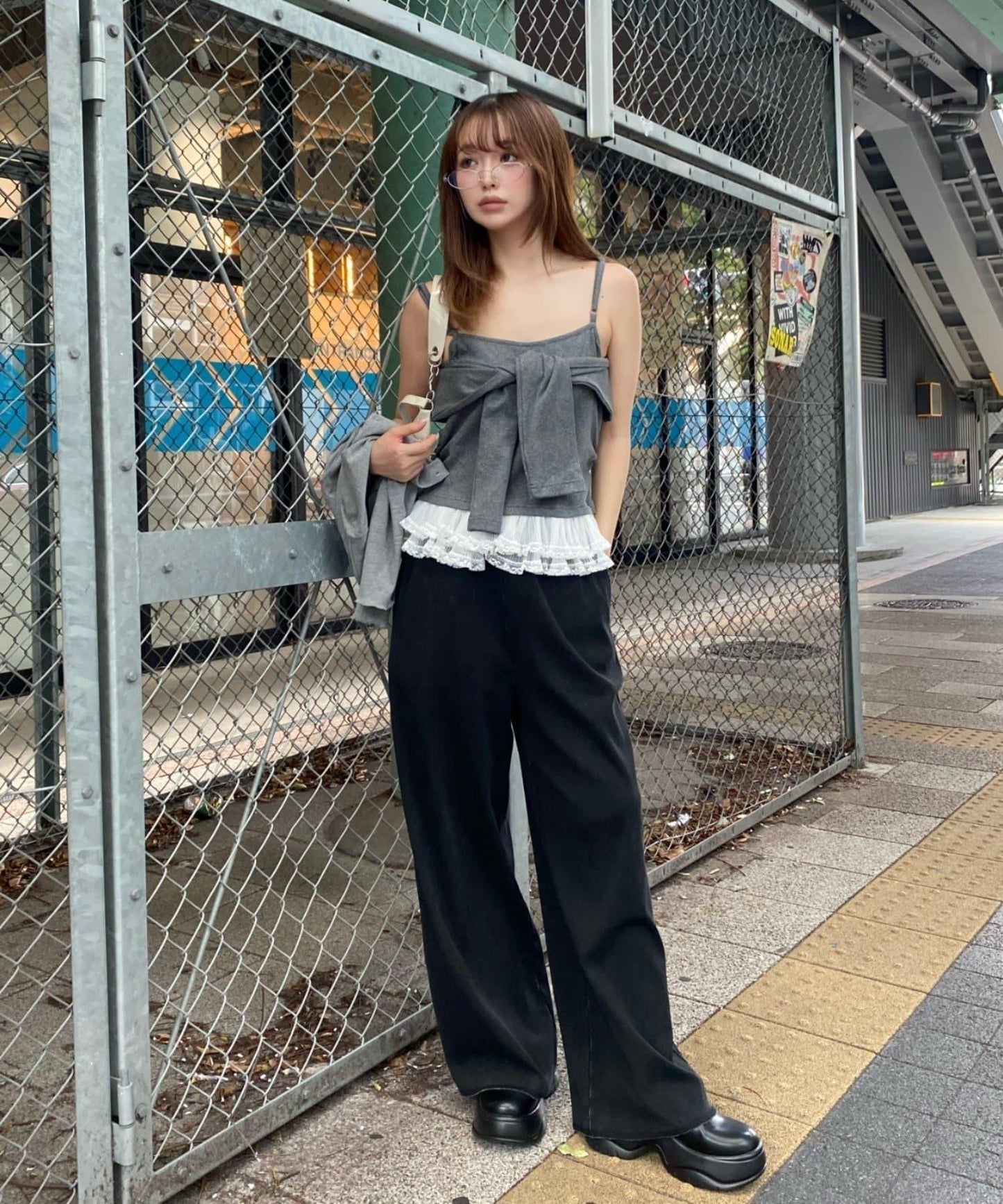 層疊設計吊帶背心