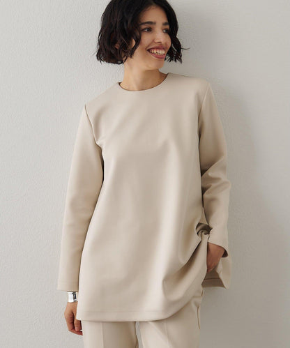 箱型喇叭袖套頭衫