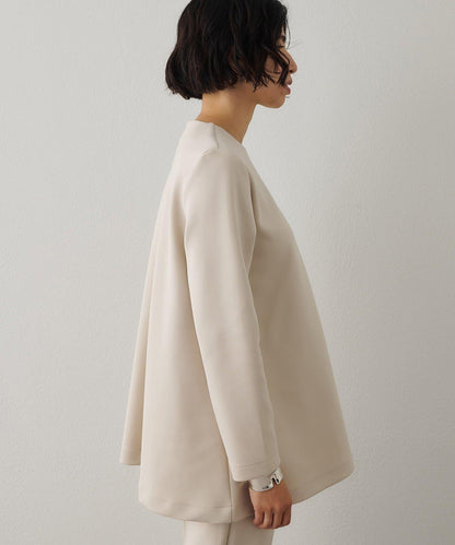 箱型喇叭袖套頭衫