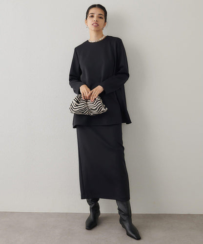 箱型喇叭袖套頭衫