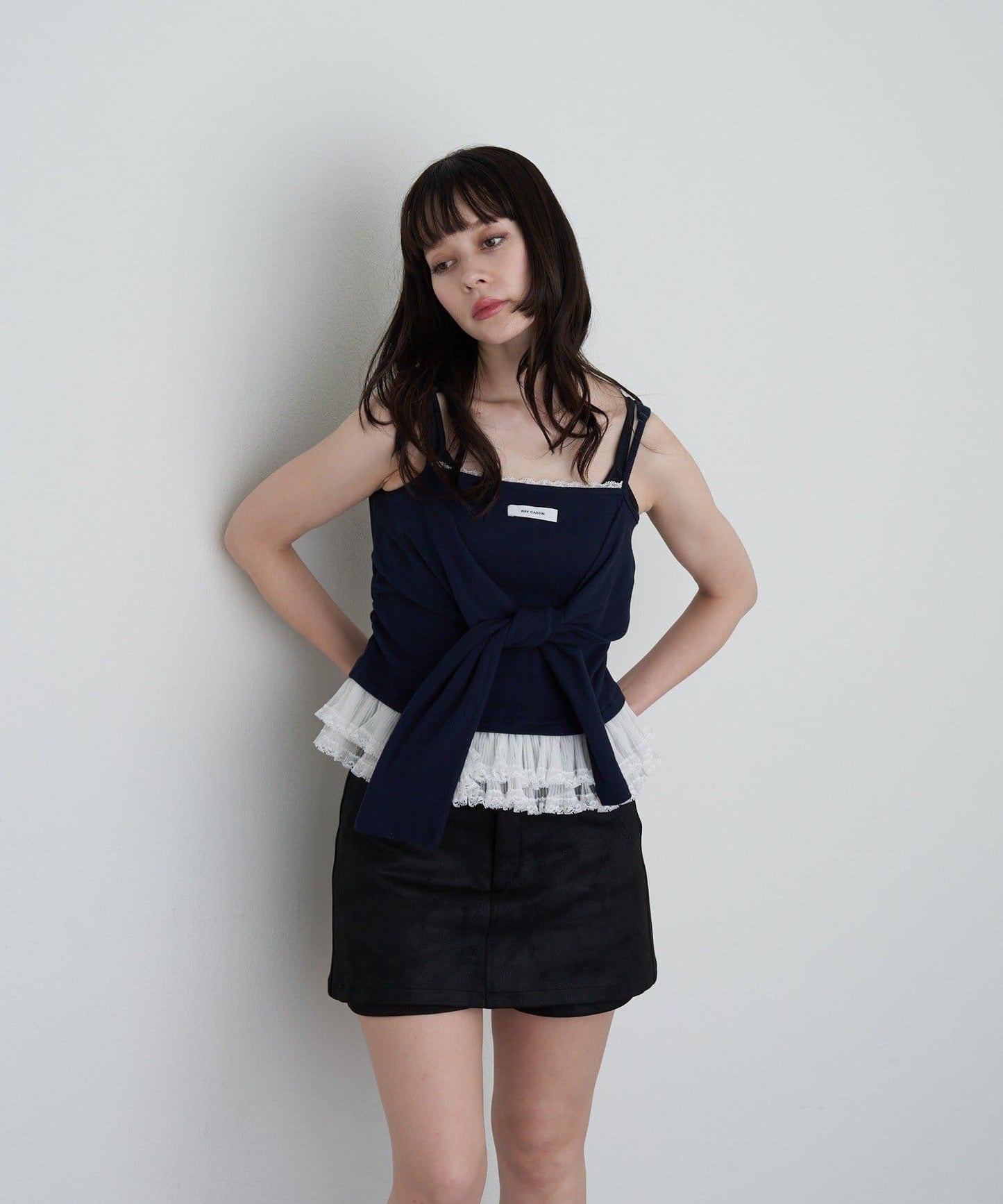 層疊設計吊帶背心