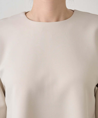 箱型喇叭袖套頭衫