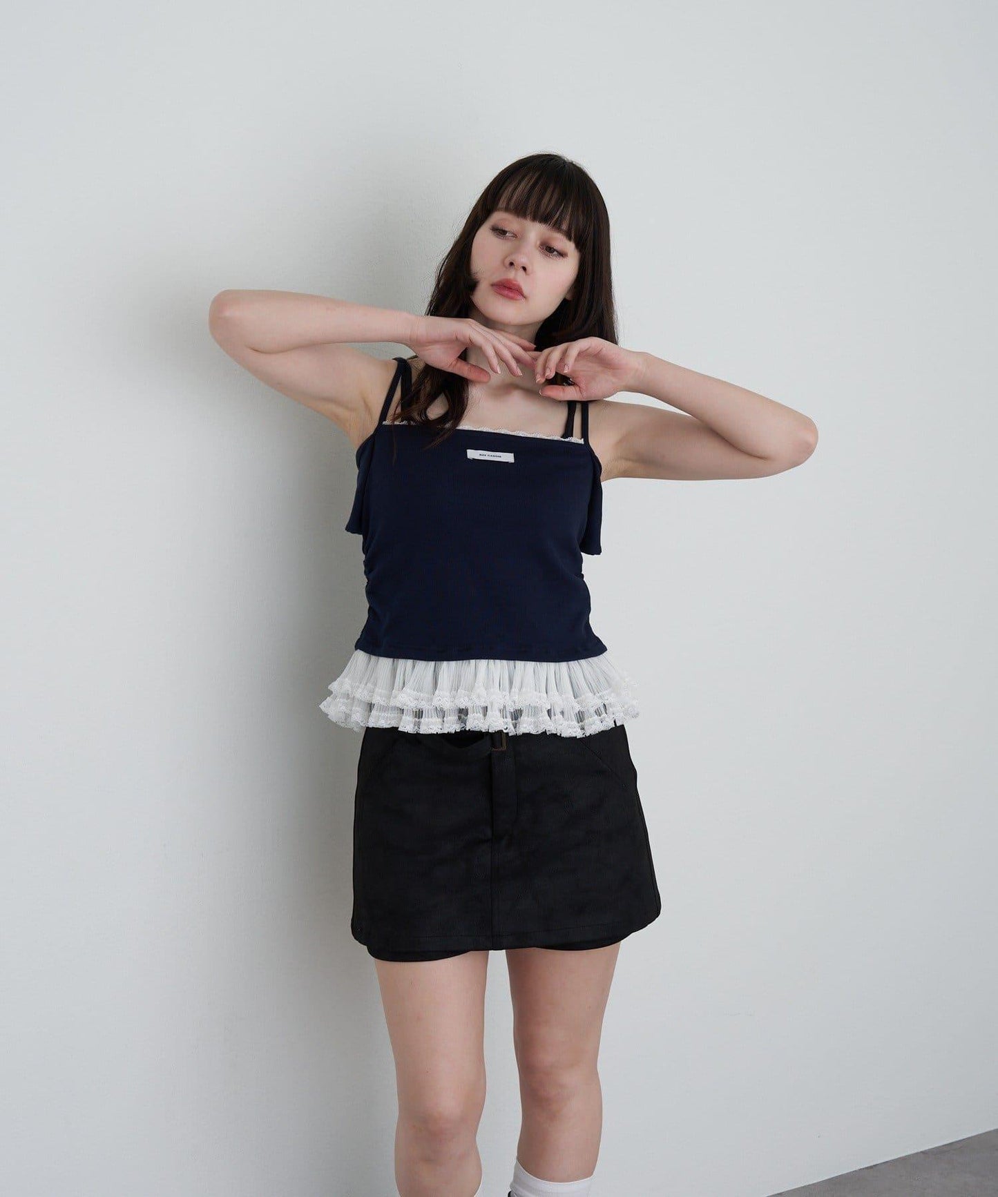 層疊設計吊帶背心