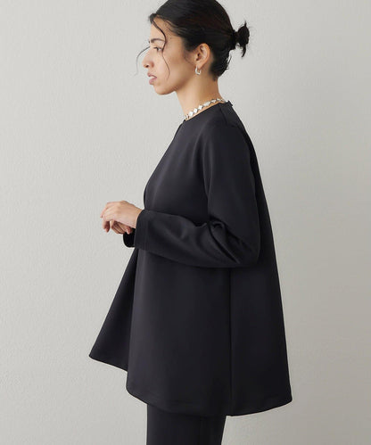 箱型喇叭袖套頭衫