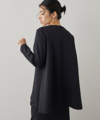 箱型喇叭袖套頭衫