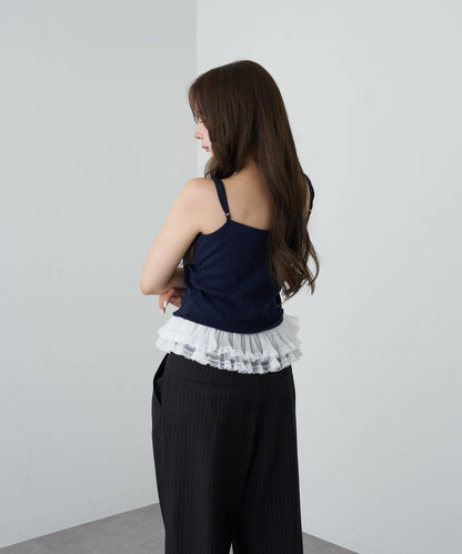 層疊設計吊帶背心