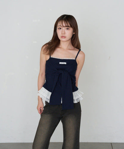 層疊設計吊帶背心