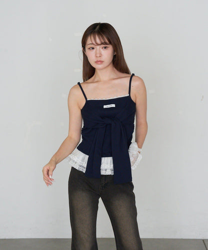 層疊設計吊帶背心