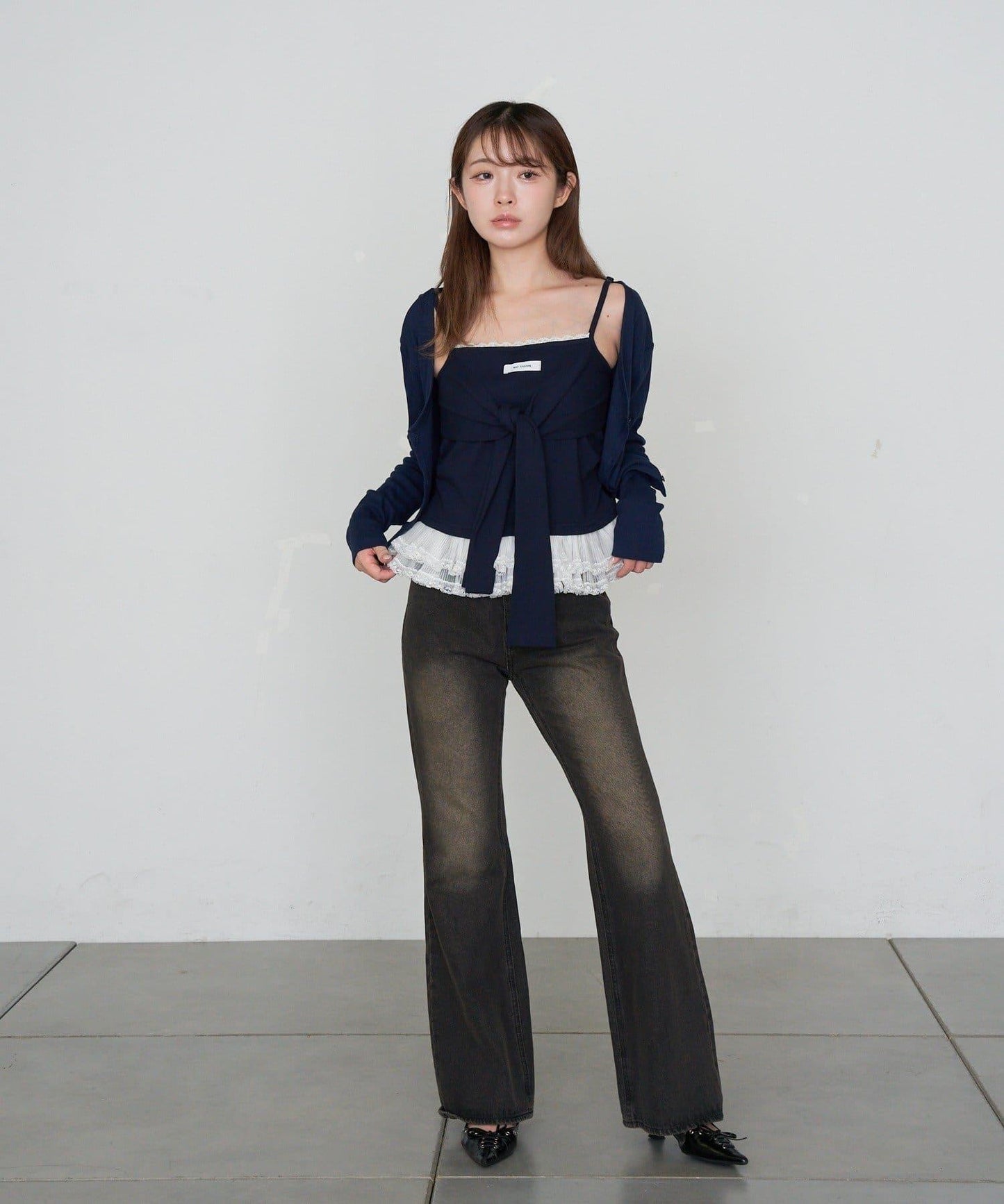 層疊設計吊帶背心