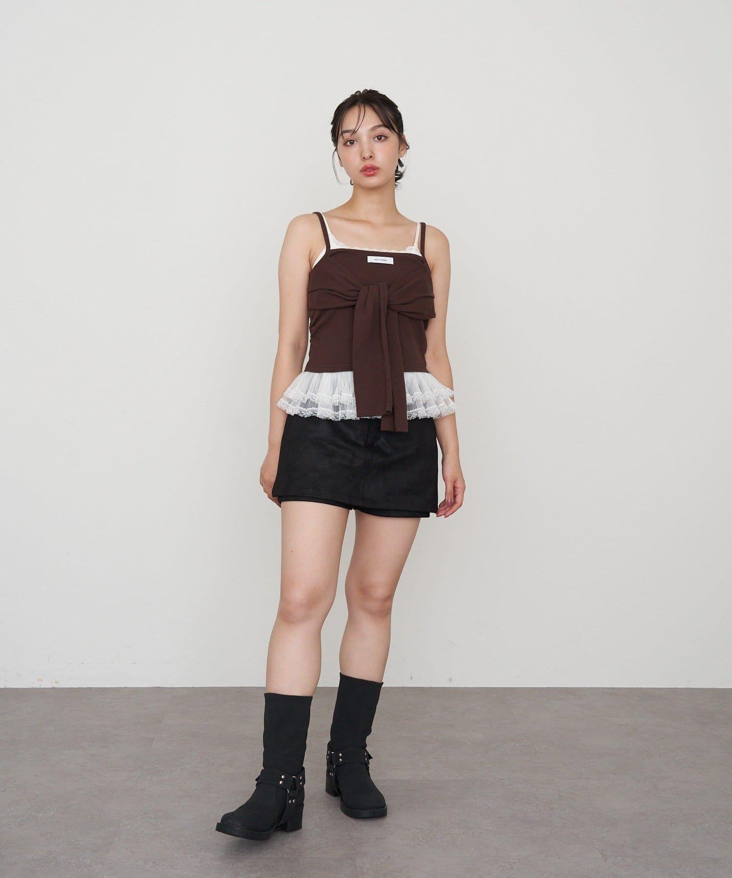 層疊設計吊帶背心