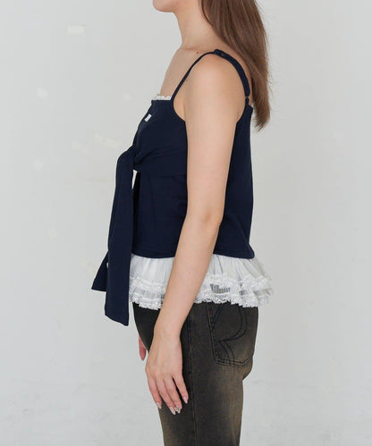 層疊設計吊帶背心