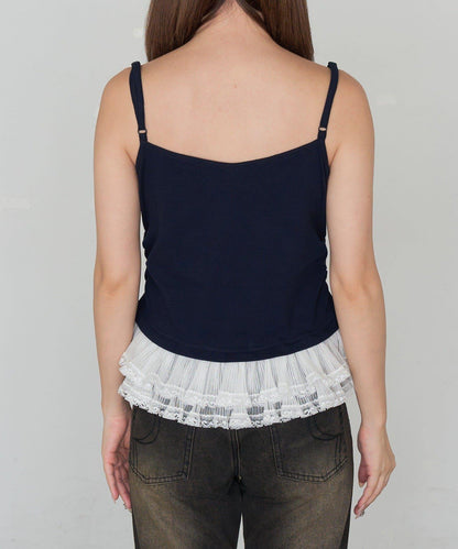 層疊設計吊帶背心