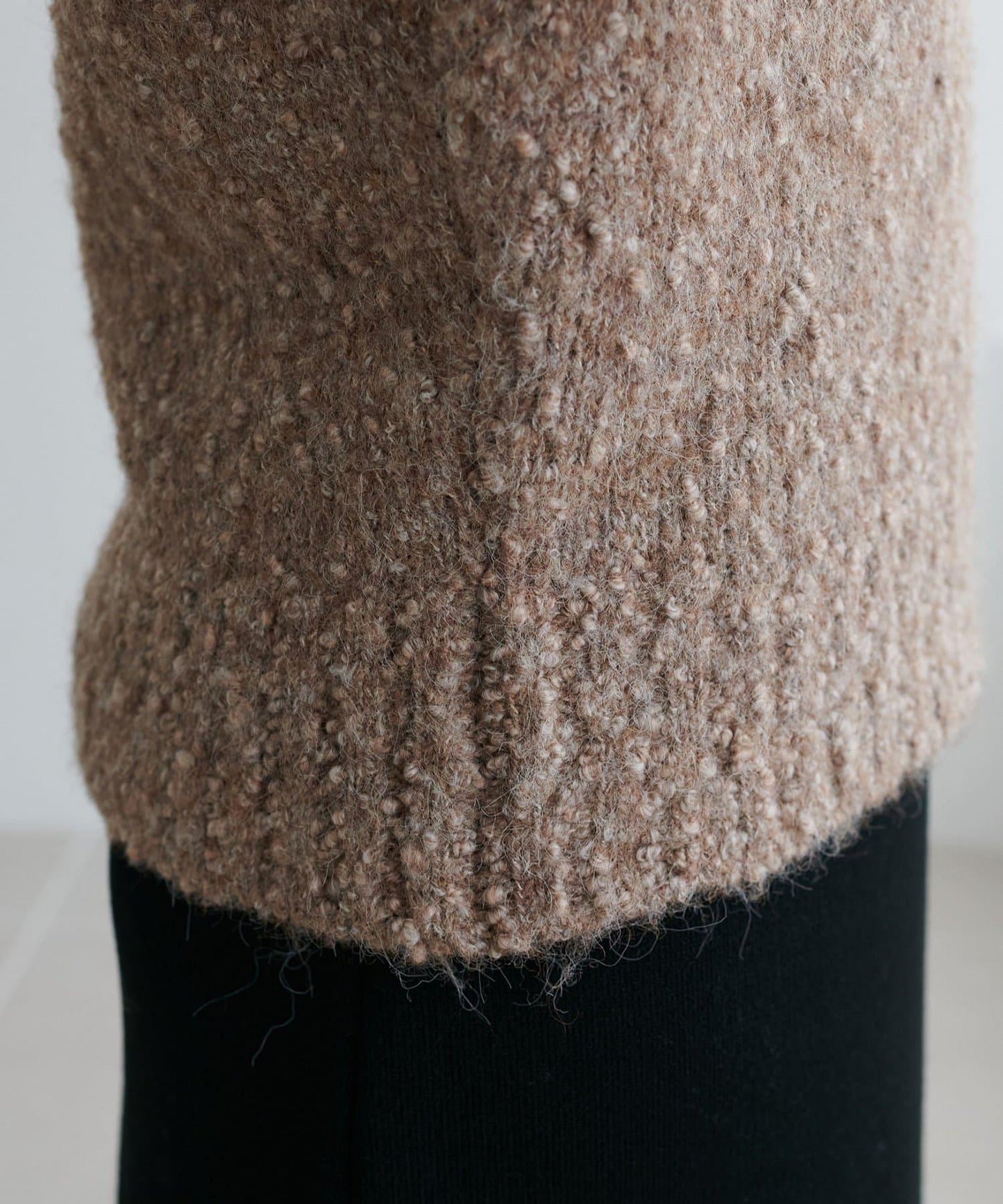 【Discoat】粗斜紋荷葉邊馬甲