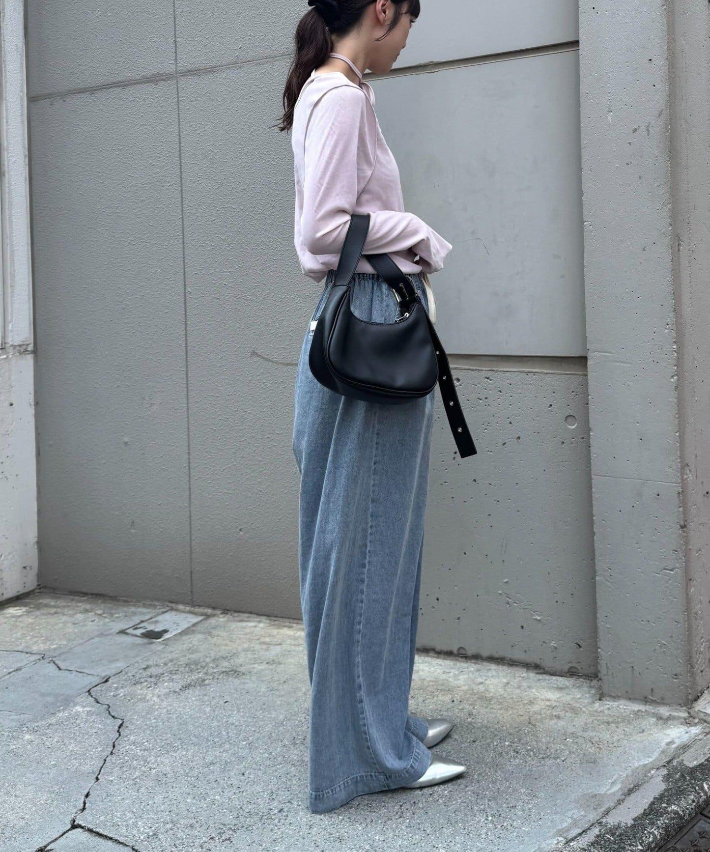 透視植絨復古工藝後系蝴蝶結上衣