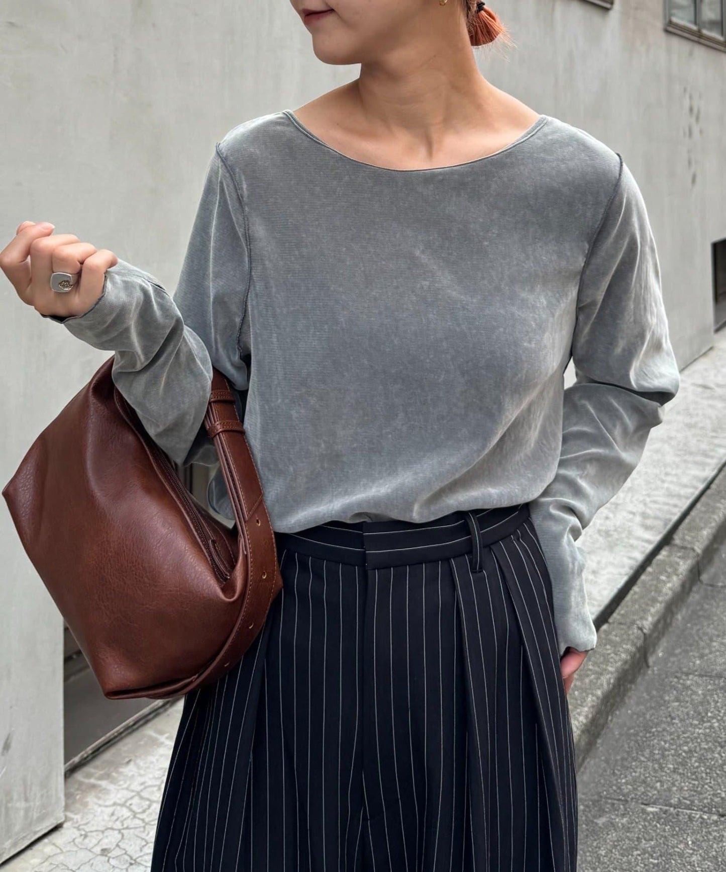 透視植絨復古工藝後系蝴蝶結上衣