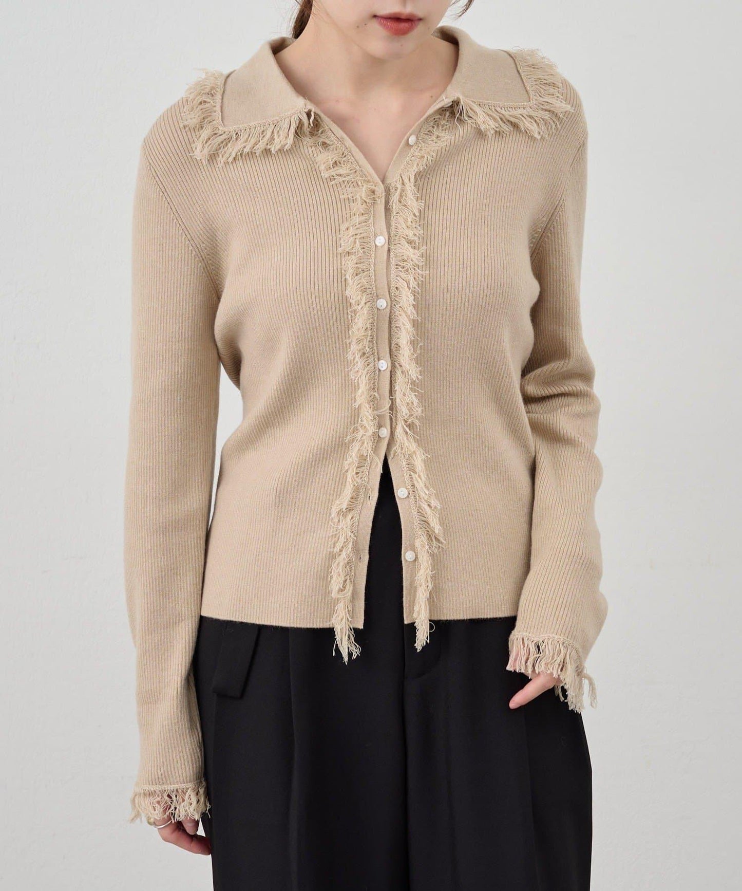 流蘇開衫